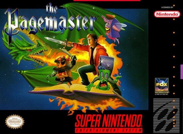 The Pagemaster - (SNES) Super Nintendo [Pre-Owned] Video Games Fox Interactive   