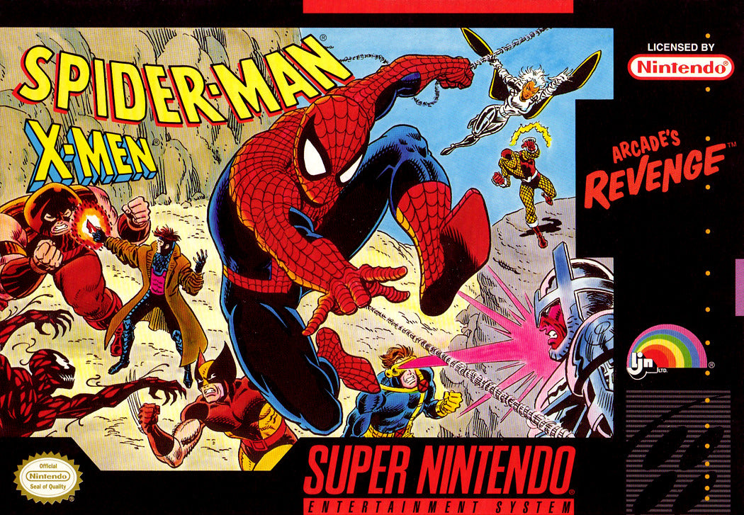 Spider-Man / X-Men: Arcade's Revenge - (SNES) Super Nintendo [Pre-Owned] Video Games LJN Ltd.   