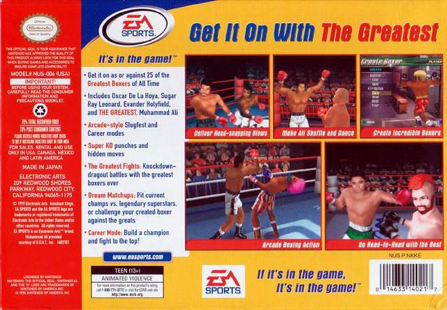 Knockout Kings 2000 - (N64) Nintendo 64 [Pre-Owned] Video Games EA Sports   