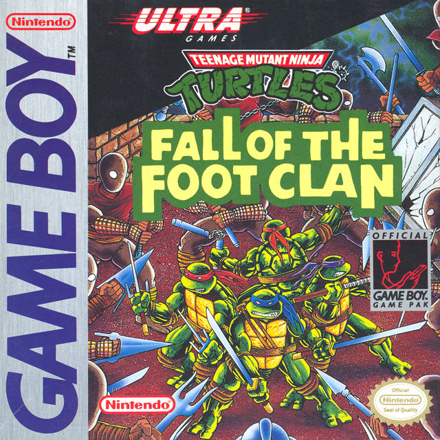 Teenage Mutant Ninja Turtles: Fall of the Foot Clan - (GB) Game Boy [Pre-Owned] Video Games Konami   