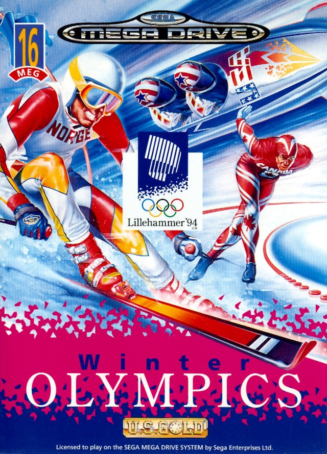 Winter Olympics: Lillehammer '94 - (SG) SEGA Mega Drive [Pre-Owned] (European Import) Video Games U.S. Gold   
