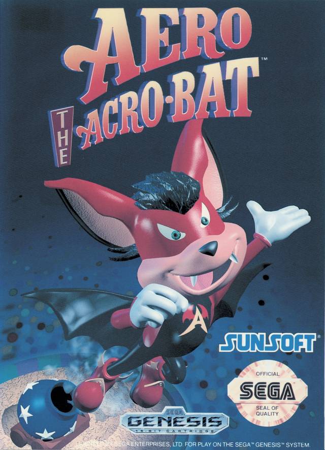 Aero the Acro-Bat - (SG) SEGA Genesis [Pre-Owned] Video Games SunSoft   