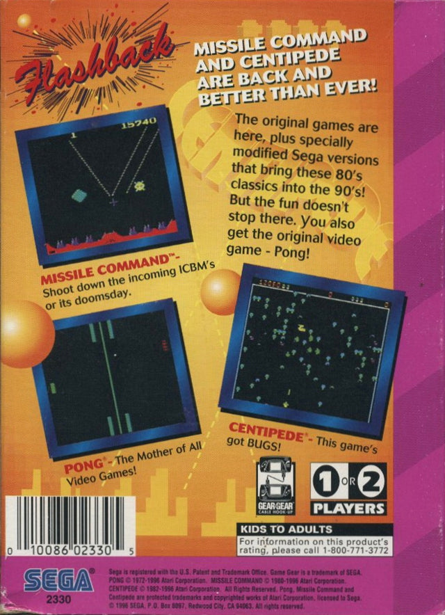 Arcade Classics - SEGA GameGear [Pre-Owned] Video Games Sega   