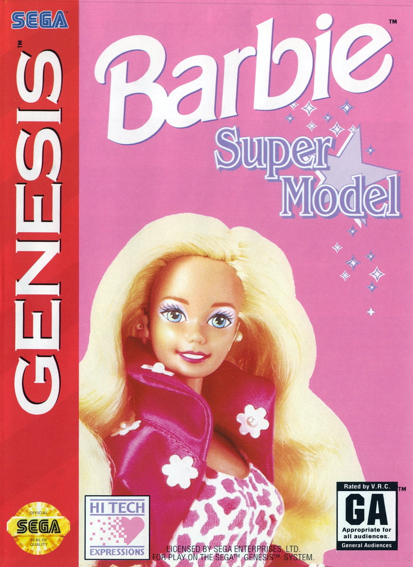 Barbie Super Model - (SG) SEGA Genesis [Pre-Owned] Video Games Hi Tech Expressions   