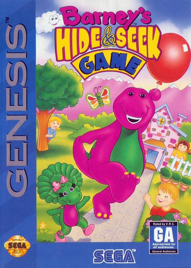 Barney's Hide and Seek - (SG) SEGA Genesis  [Pre-Owned] Video Games Sega   