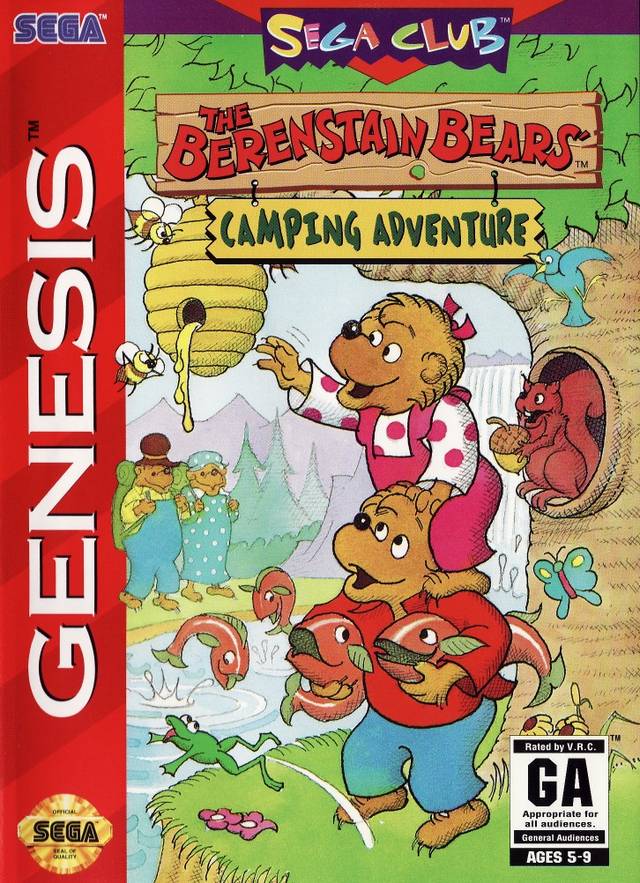 The Berenstain Bears' Camping Adventure - (SG) SEGA Genesis [Pre-Owned] Video Games Sega   