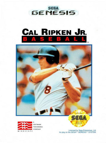 Cal Ripken Jr. Baseball - SEGA Genesis [Pre-Owned] Video Games Mindscape   