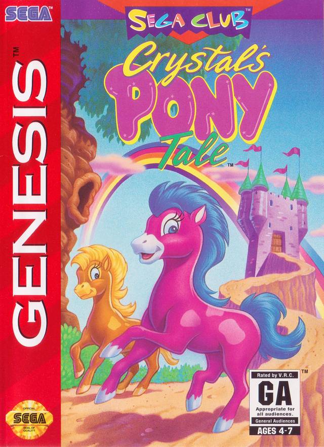 Crystal's Pony Tale - (SG) SEGA Genesis [Pre-Owned] Video Games Sega   