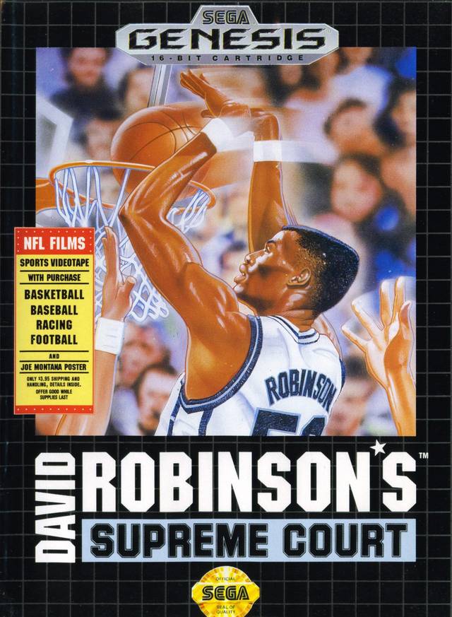 David Robinson's Supreme Court - (SG) SEGA Genesis [Pre-Owned] Video Games Sega   