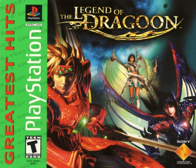 The Legend of Dragoon (Greatest Hits) - (PS1) PlayStation 1 [Pre-Owned] Video Games SCEA   