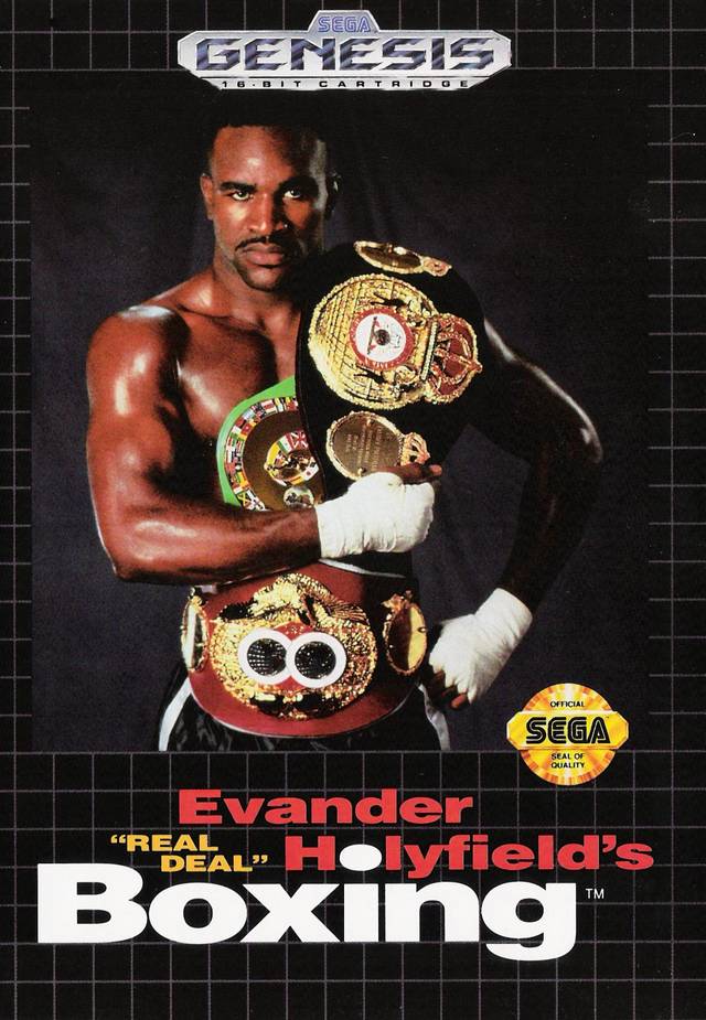 Evander 'Real Deal' Holyfield's Boxing - (SG) SEGA Genesis [Pre-Owned] Video Games Sega   
