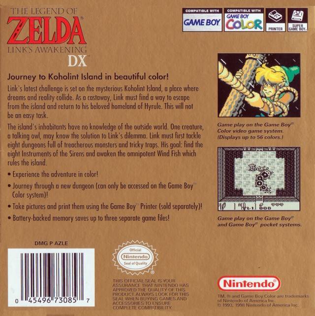 The Legend of Zelda: Link's Awakening DX - (GBC) Game Boy Color [Pre-Owned] Video Games Nintendo   