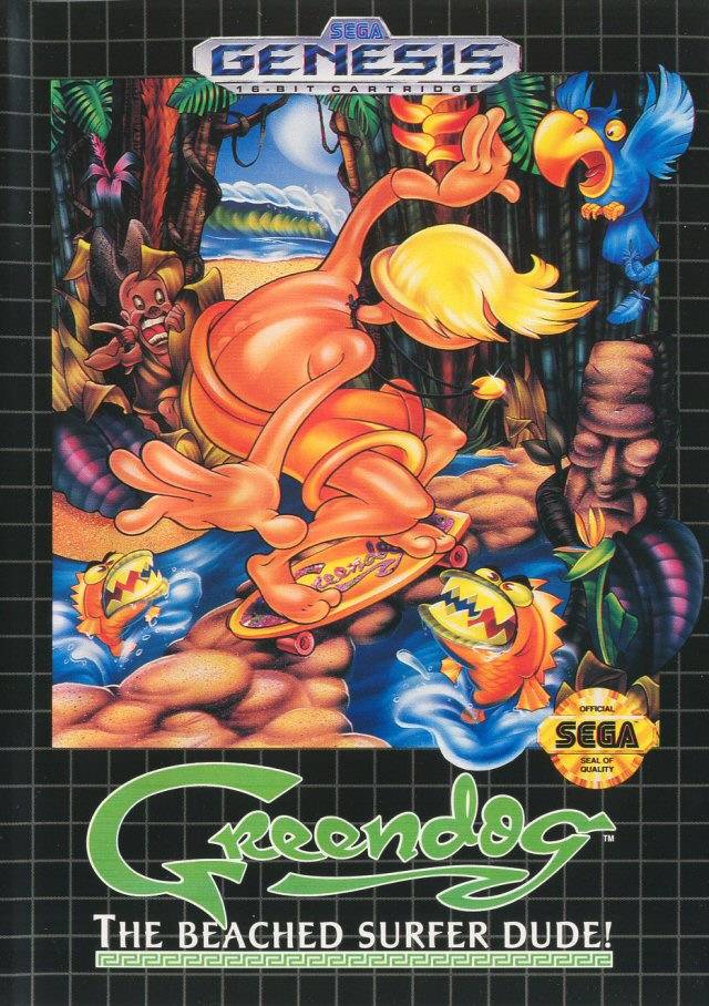 Greendog: The Beached Surfer Dude! - (SG) SEGA Genesis [Pre-Owned] Video Games Sega   