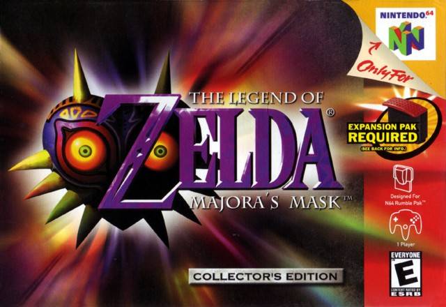 The Legend of Zelda: Majora's Mask  (Hologram 3D Label) - (N64) Nintendo 64 [Pre-Owned] Video Games Nintendo   