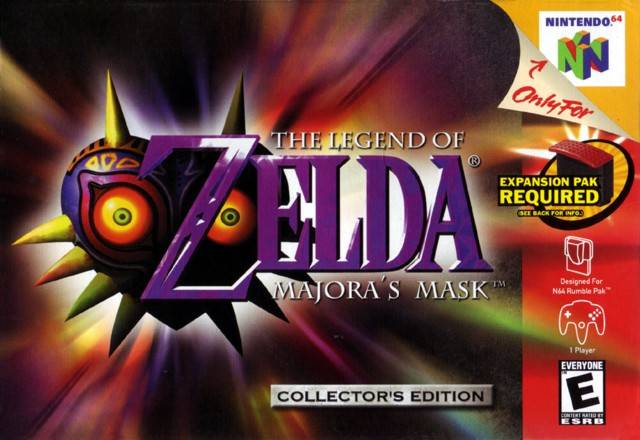 The Legend of Zelda: Majora's Mask  (Not Hologram 3D Label) - (N64) Nintendo 64 [Pre-Owned] Video Games Nintendo   