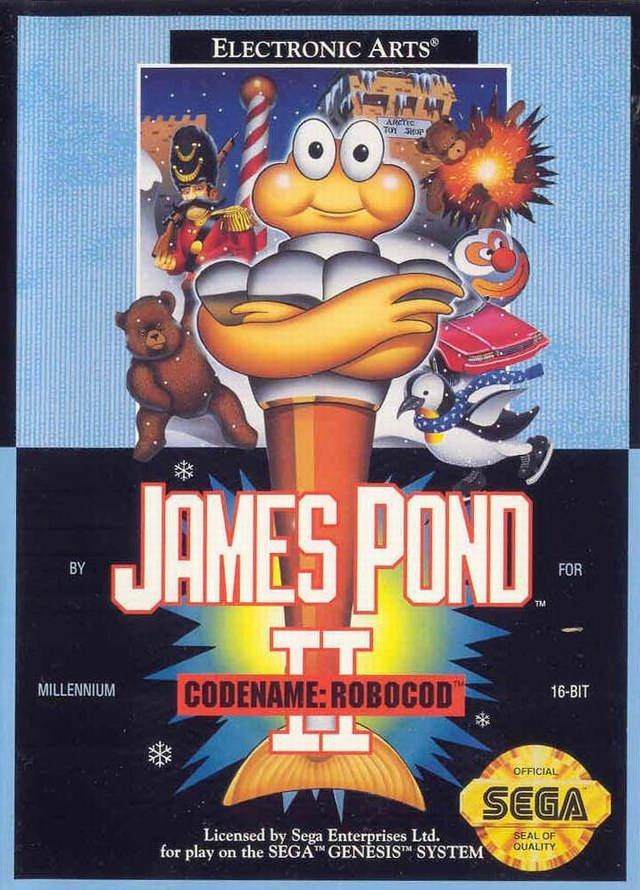 James Pond II: Codename: Robocod - (SG) SEGA Genesis [Pre-Owned] Video Games Electronic Arts   