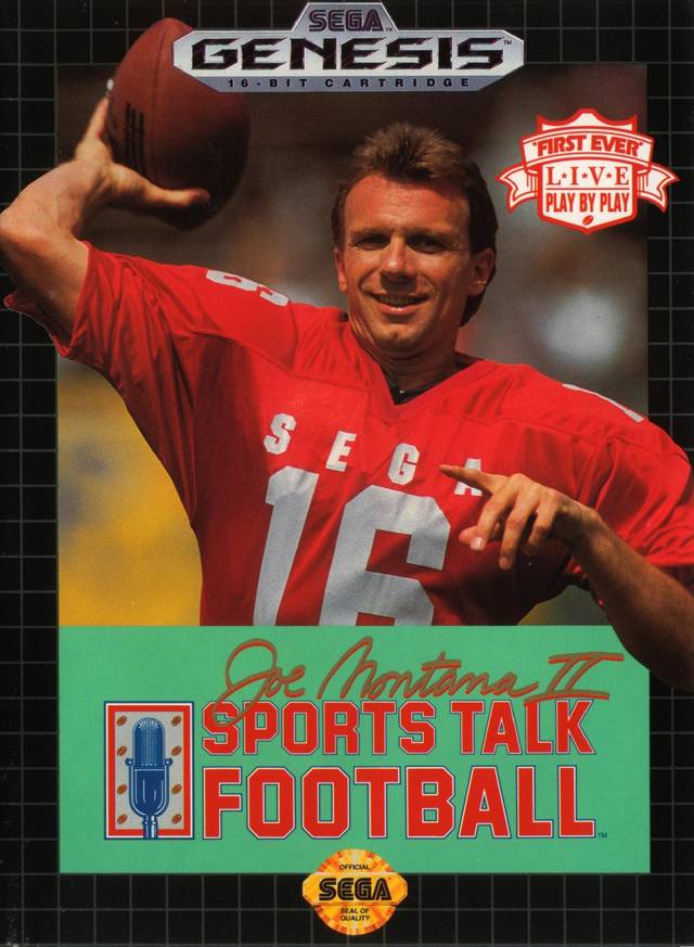 Joe Montana II: Sports Talk Football - (SG) SEGA Genesis [Pre-Owned] Video Games Sega   