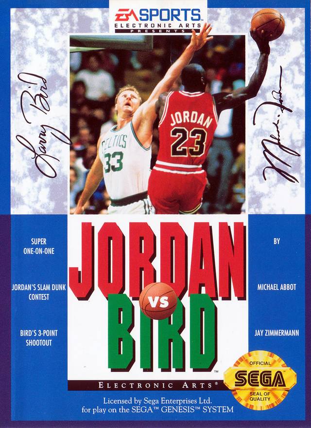 Jordan vs Bird - (SG) SEGA Genesis [Pre-Owned] Video Games Electronic Arts   