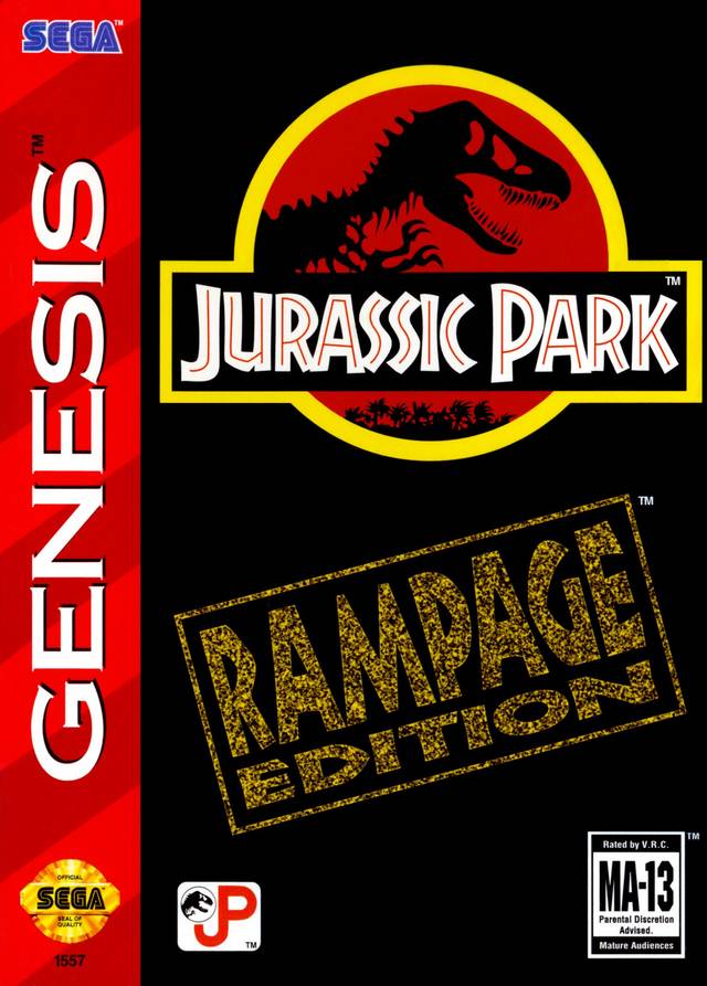 Jurassic Park: Rampage Edition - (SG) SEGA Genesis [Pre-Owned] Video Games Sega   