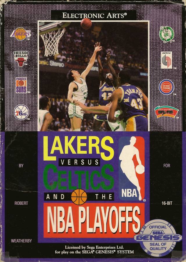 Lakers versus Celtics and the NBA Playoffs - (SG) SEGA Genesis [Pre-Owned] Video Games Electronic Arts   