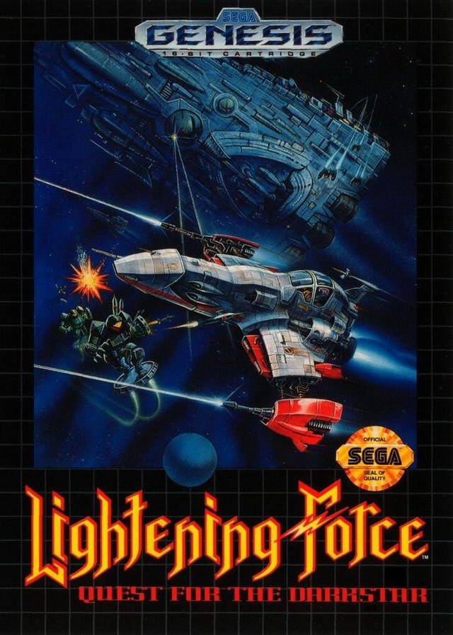 Lightening Force: Quest for the Darkstar - (SG) SEGA Genesis  [Pre-Owned] Video Games Sega   