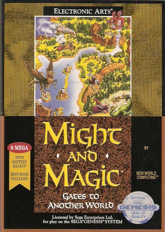 Might and Magic: Gates to Another World - (SG) SEGA Genesis [Pre-Owned] Video Games Electronic Arts   