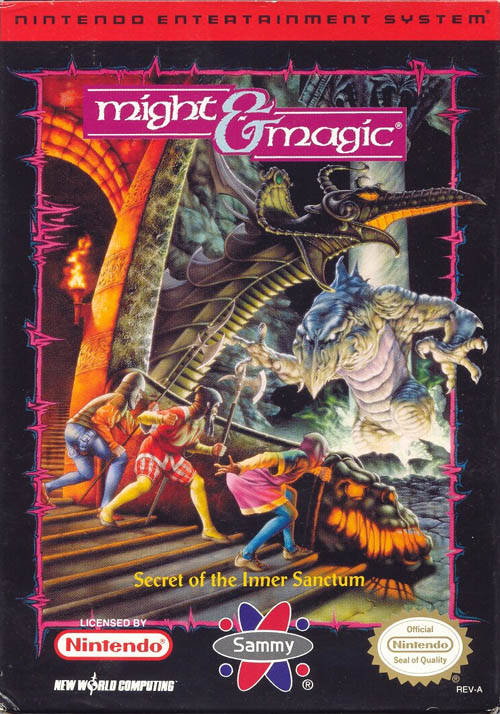 Might & Magic: Secret of the Inner Sanctum - (NES) Nintendo Entertainment System [Pre-Owned] Video Games American Sammy   