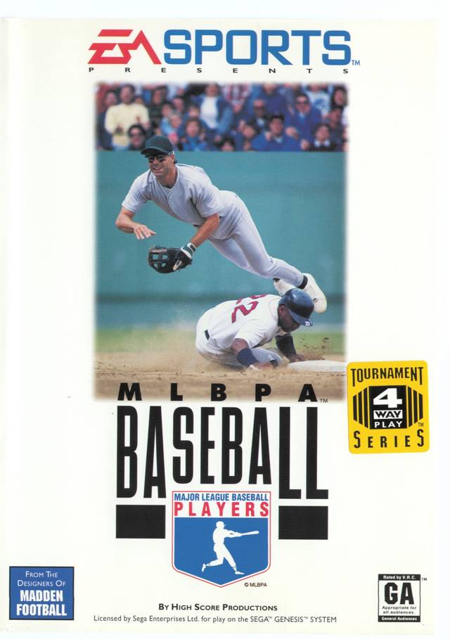 MLBPA Baseball - (SG) SEGA Genesis [Pre-Owned] Video Games EA Sports   