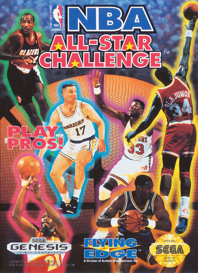 NBA All-Star Challenge - (SG) SEGA Genesis [Pre-Owned] Video Games Flying Edge   