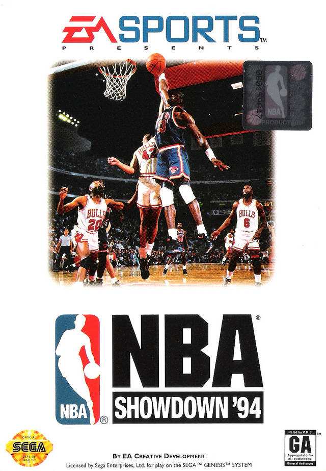 NBA Showdown '94 - (SG) SEGA Genesis [Pre-Owned] Video Games Electronic Arts   