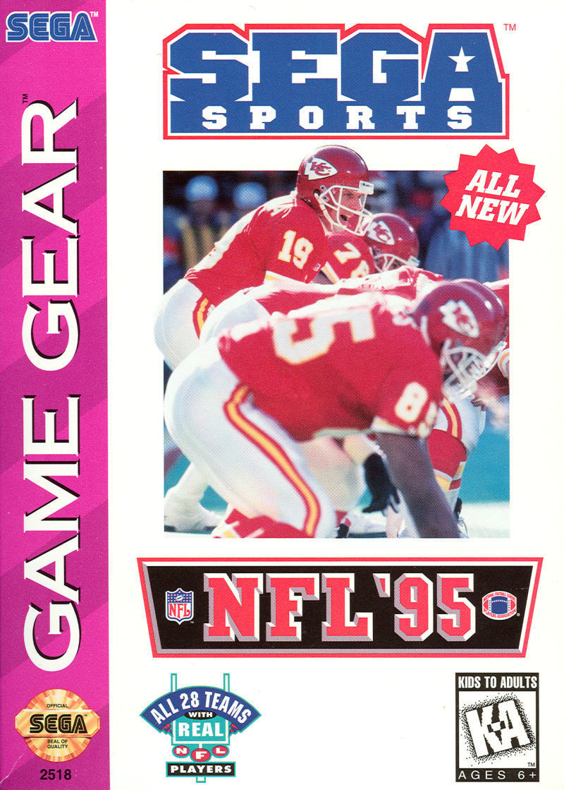 NFL '95 - SEGA GameGear [Pre-Owned] Video Games Sega   
