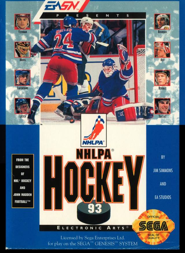 NHLPA Hockey 93 - (SG) SEGA Genesis [Pre-Owned] | J&L Game