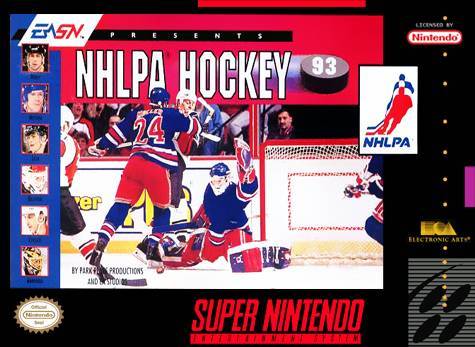 NHLPA Hockey 93 - (SNES) Super Nintendo [Pre-Owned] Video Games EA Sports   