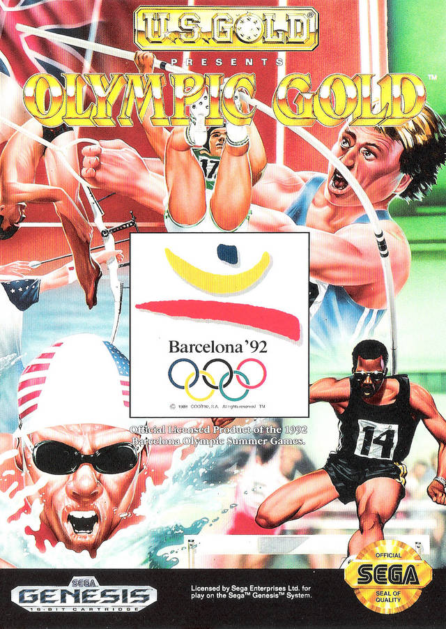 Olympic Gold: Barcelona '92 - (SG) SEGA Genesis [Pre-Owned] Video Games U.S. Gold   