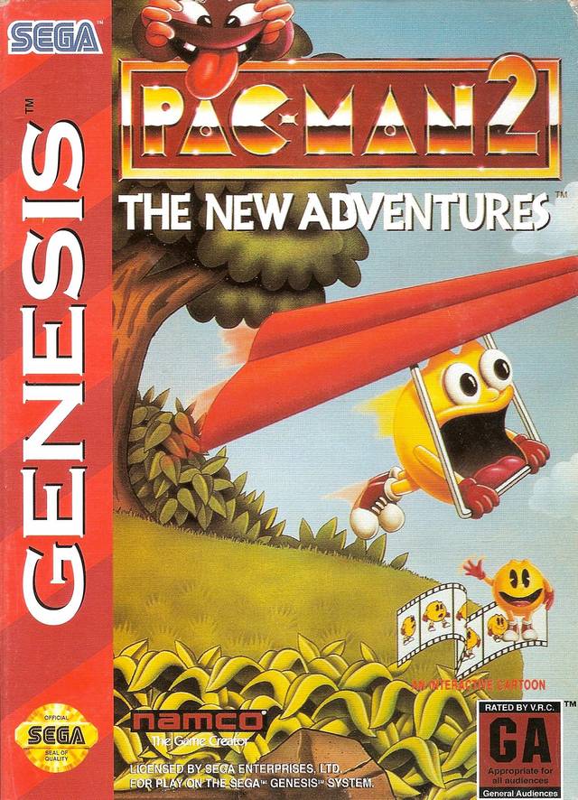 Pac-Man 2: The New Adventures - (SG) SEGA Genesis [Pre-Owned] Video Games Namco   