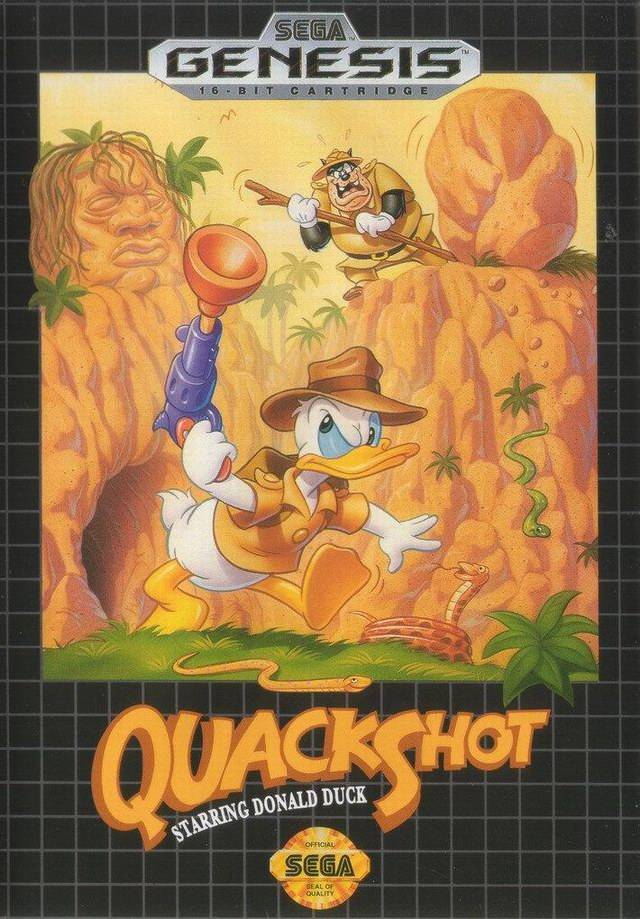 QuackShot starring Donald Duck - (SG) SEGA Genesis  [Pre-Owned] Video Games Sega   