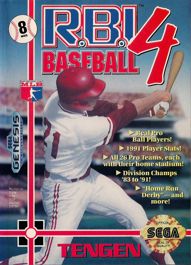 R.B.I. Baseball 4 - (SG) SEGA Genesis [Pre-Owned] Video Games Tengen   