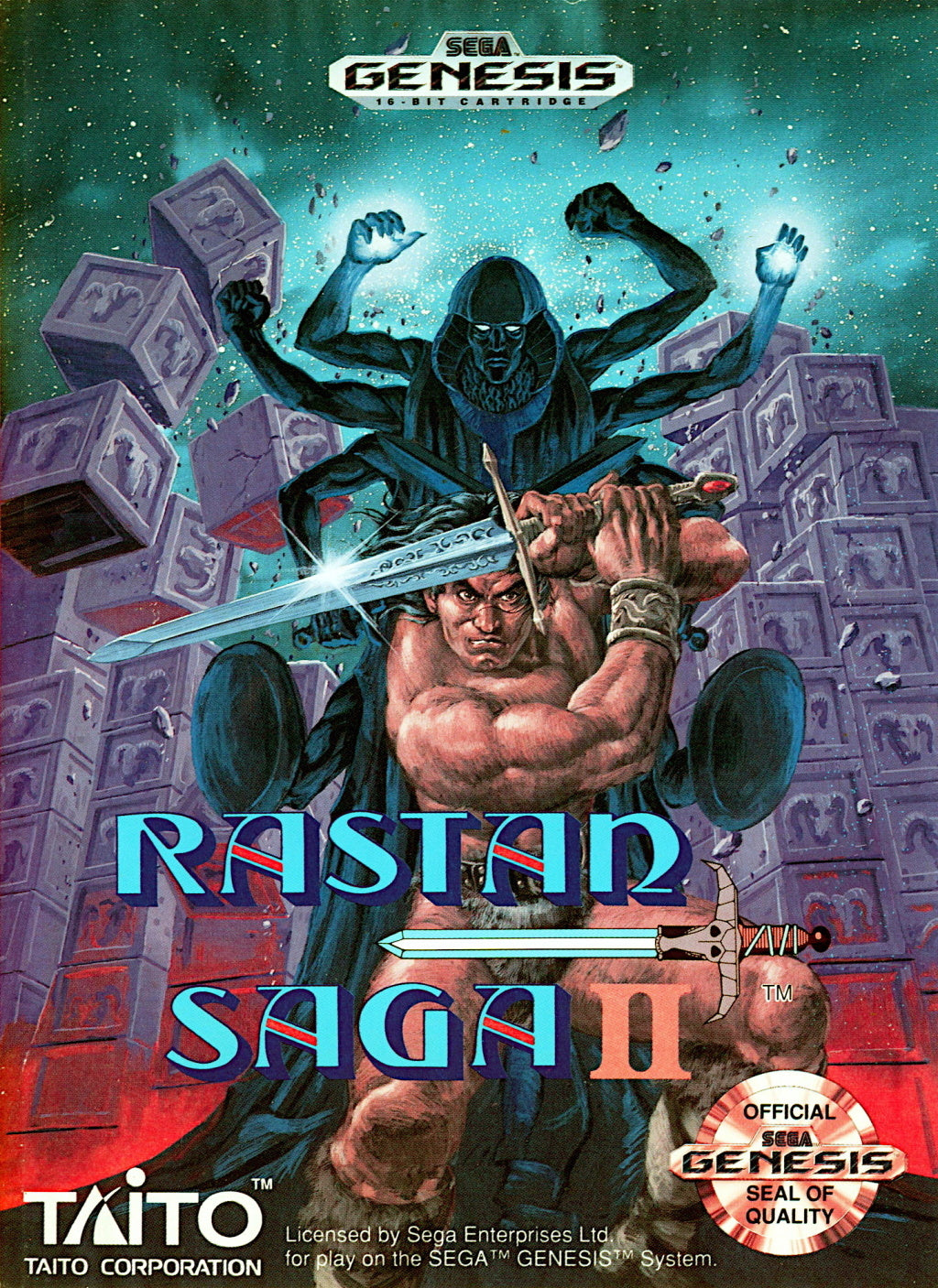 Rastan Saga II - (SG) SEGA Genesis [Pre-Owned] Video Games Taito Corporation   