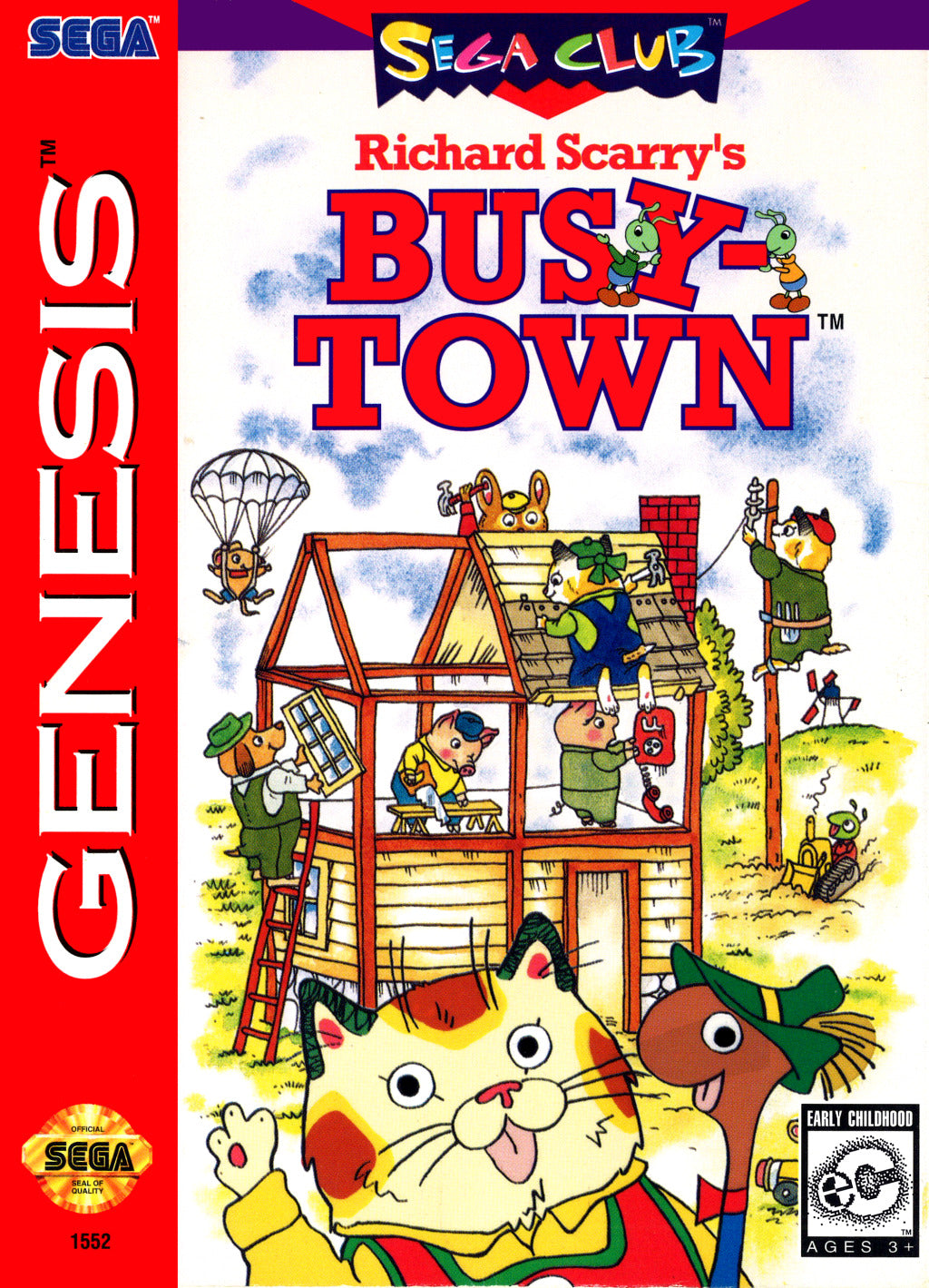 Richard Scarry's Busytown - (SG) SEGA Genesis [Pre-Owned] Video Games Sega   