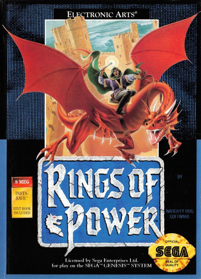 Rings of Power - (SG) SEGA Genesis [Pre-Owned] Video Games Electronic Arts   