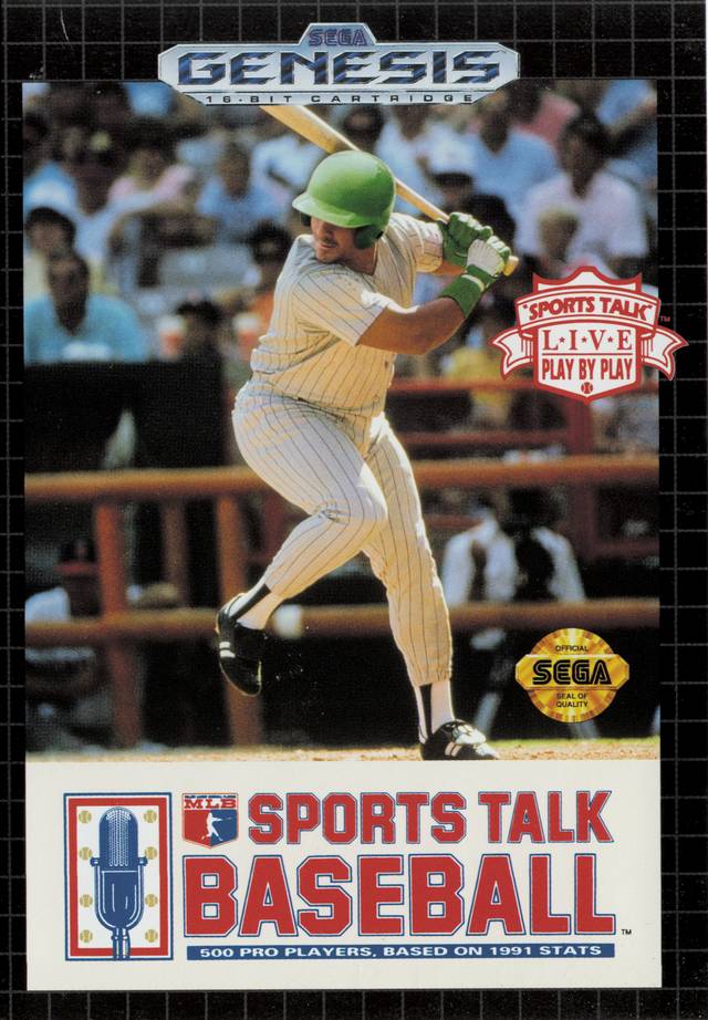 Sports Talk Baseball - (SG) SEGA Genesis [Pre-Owned] Video Games Sega   
