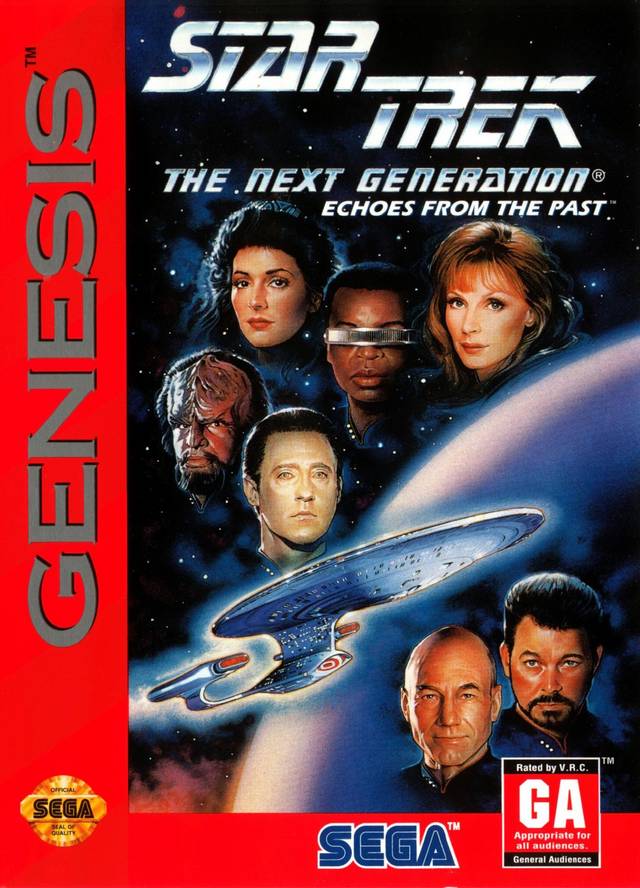 Star Trek: The Next Generation: Echoes From the Past - (SG) SEGA Genesis [Pre-Owned] Video Games Sega   