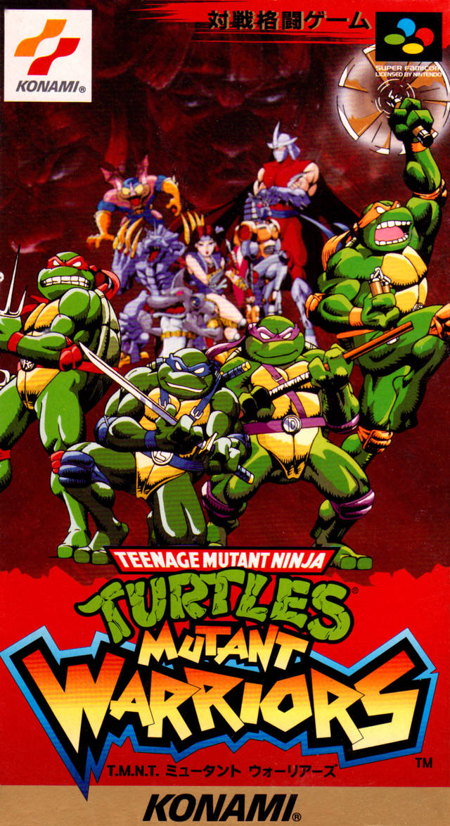 Teenage Mutant Ninja Turtles: Mutant Warriors - (SFC) Super Famicom [Pre-Owned] (Japanese Import) Video Games Konami   