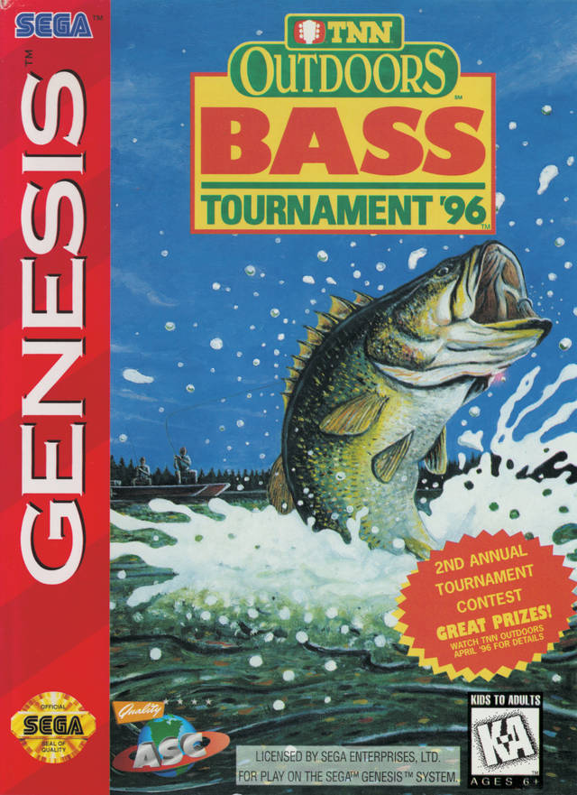 TNN Outdoors Bass Tournament '96 - SEGA Genesis [Pre-Owned] Video Games American Softworks   