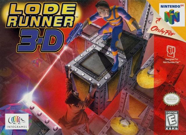 Lode Runner 3-D - (N64) Nintendo 64 [Pre-Owned] Video Games Infogrames   