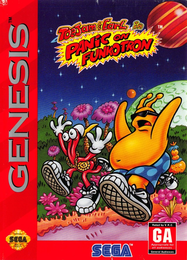 ToeJam & Earl in Panic on Funkotron - (SG) SEGA Genesis [Pre-Owned] Video Games Sega   