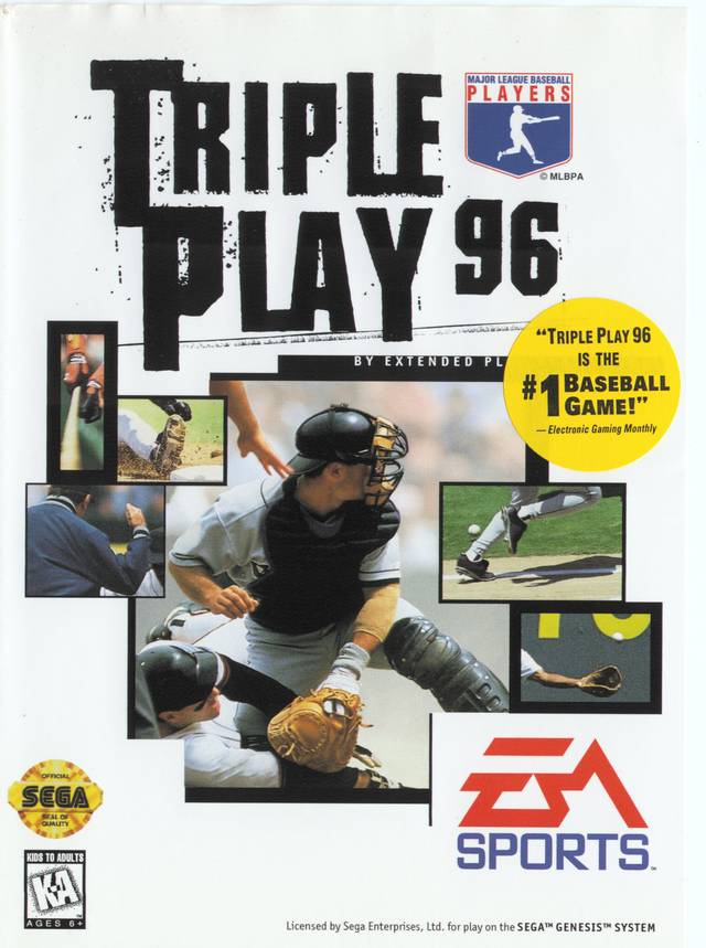 Triple Play 96 - (SG) SEGA Genesis [Pre-Owned] Video Games EA Sports   