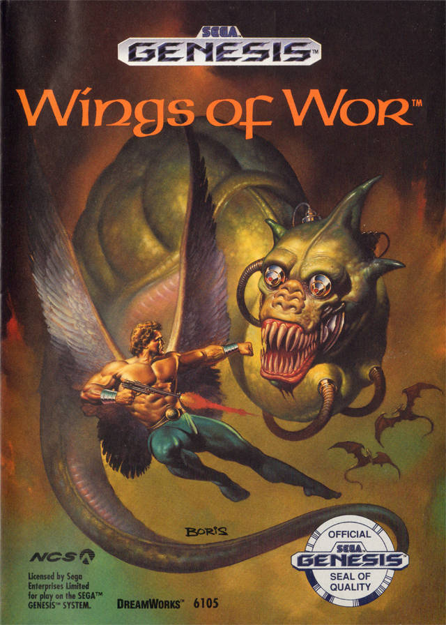 Wings of Wor - SEGA Genesis [Pre-Owned] Video Games Dreamworks Games   