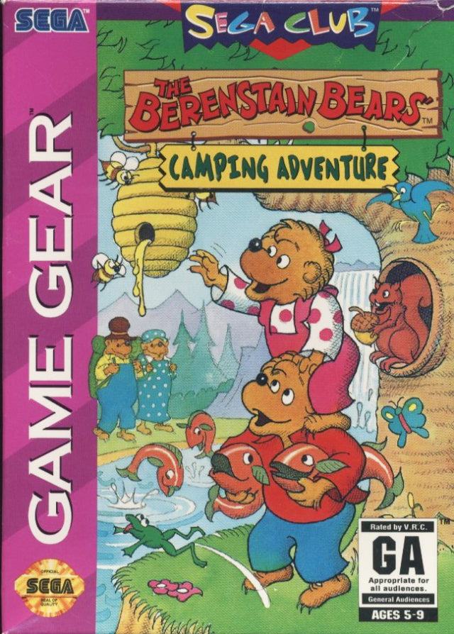 The Berenstain Bears: Camping Adventure - SEGA GameGear [Pre-Owned] Video Games Sega   