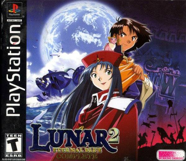 Lunar 2: Eternal Blue Complete - (PS1) PlayStation 1 [Pre-Owned] Video Games Working Designs   